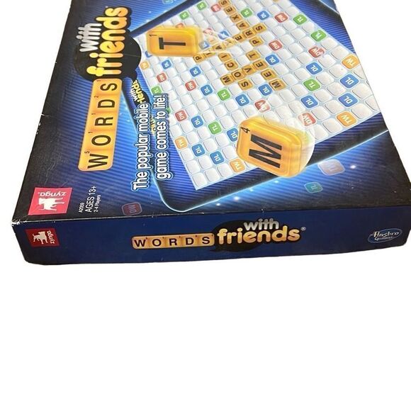 Hasbro Zynga Words With Friends Classic Ultimate Play Pack Board Game New - Picture 5 of 7